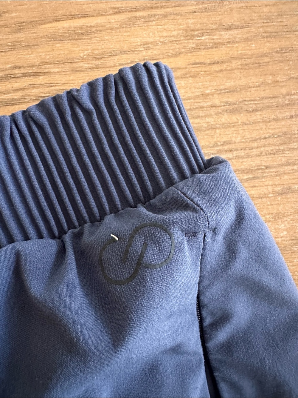 CALIA Navy Athletic Running Shorts Zip Pockets Size M - Picture 4 of 7